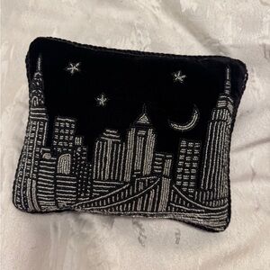 Sudha Pennathur New York City Beaded Decorative Pillow